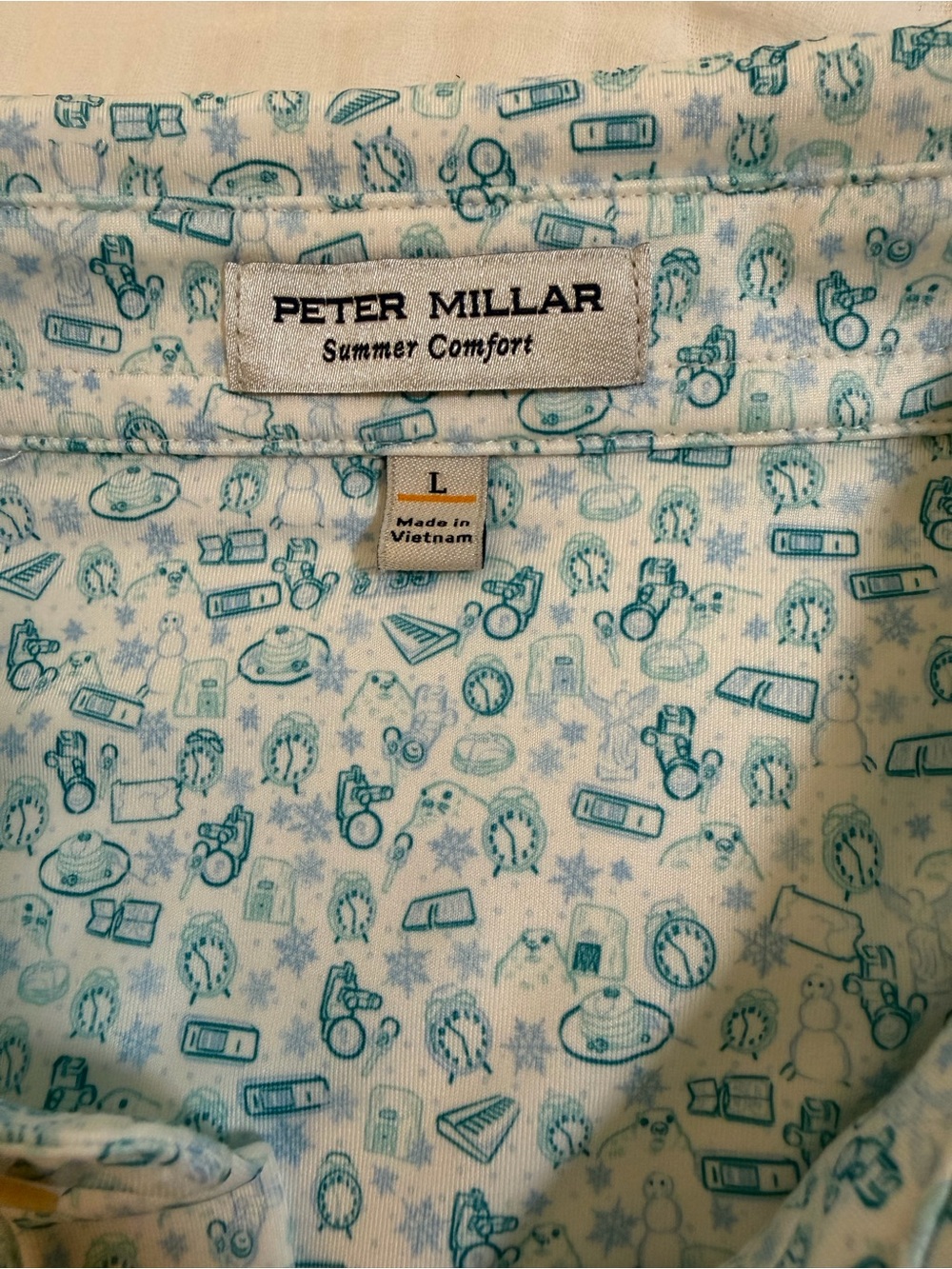 Peter Millar Pinehurst US Open Golf Shirt size L - Picture 4 of 6